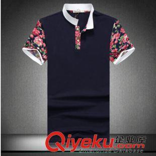 潮男必備！牡丹花圖案短袖襯衫，時尚爆款引領今夏潮流
